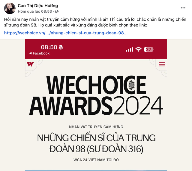 Gần 150.000 lượt bình chọn cho những chiến sĩ của Trung Đoàn 98: Như lời tri ân sâu sắc- Ảnh 7.