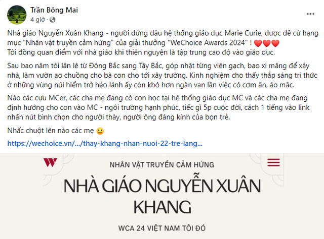 Top 10 truyền cảm hứng sau 3 ngày bình chọn: Cộng đồng dành tình yêu cho những câu chuyện tình người trong siêu bão Yagi- Ảnh 4.