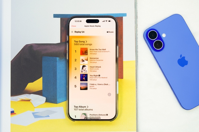 Apple Music Replay trở lại: Âm nhạc của bạn trong năm 2024 có gì?- Ảnh 2.