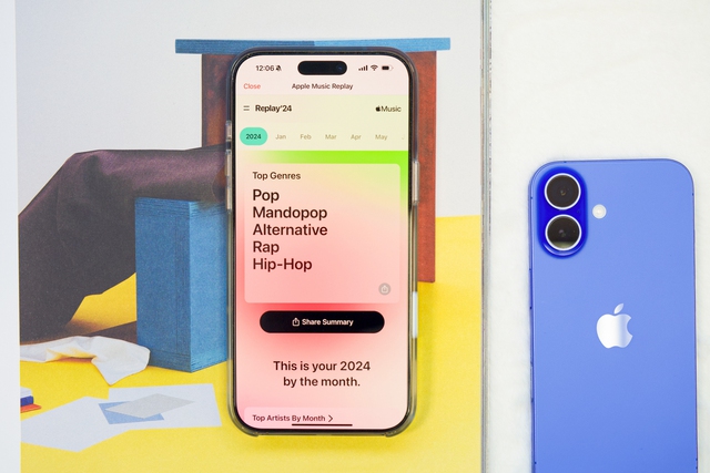 Apple Music Replay trở lại: Âm nhạc của bạn trong năm 2024 có gì?- Ảnh 3.