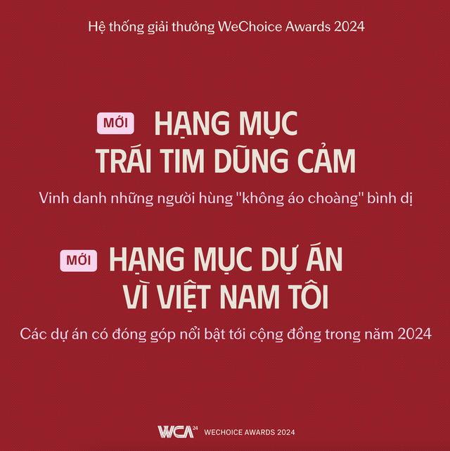 WeChoice Awards 2024 chính thức công bố hệ thống giải thưởng, lần đầu tiên xuất hiện BFF - Best Fandom Forever, quá khó đoán và thú vị!- Ảnh 6.