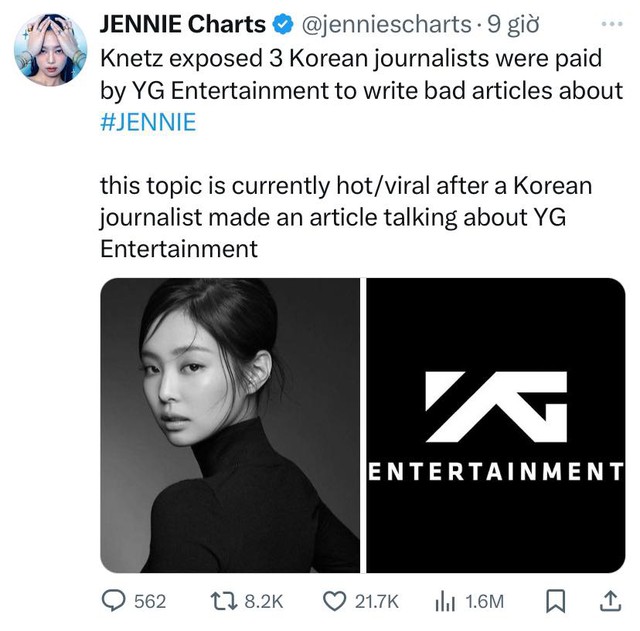 Jennie (BLACKPINK) bị YG hãm hại trong scandal hút thuốc?- Ảnh 2.