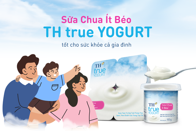 Sữa Chua Ít Béo TH true YOGURT - tốt cho sức khỏe cả gia đình- Ảnh 1.