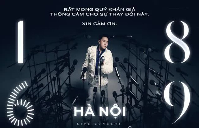 Trung Quân Idol dời ngày tổ chức concert tại Hà Nội- Ảnh 1.