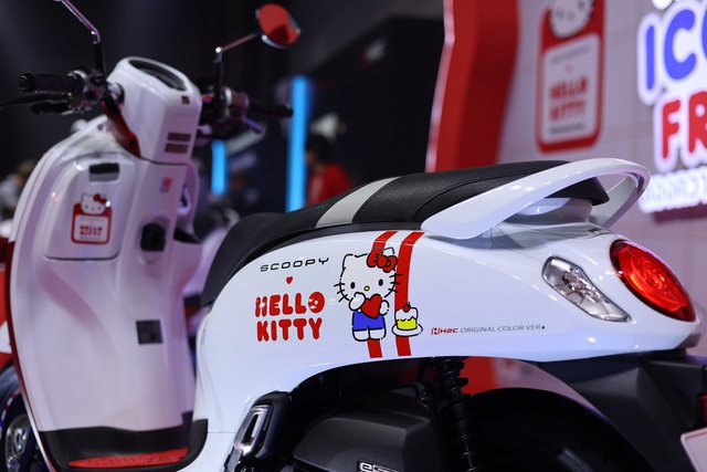 Honda Scoopy vừa có thêm bản Hello Kitty: Thiết kế đẹp lấn át SH Mode, giá chỉ hơn 40 triệu đồng- Ảnh 8.