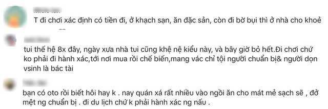 Gia đình 29 người đi du lịch mang cơm theo ăn suốt dọc đường, người cảm động, người lại chê: "Ở nhà cho khoẻ"- Ảnh 7.