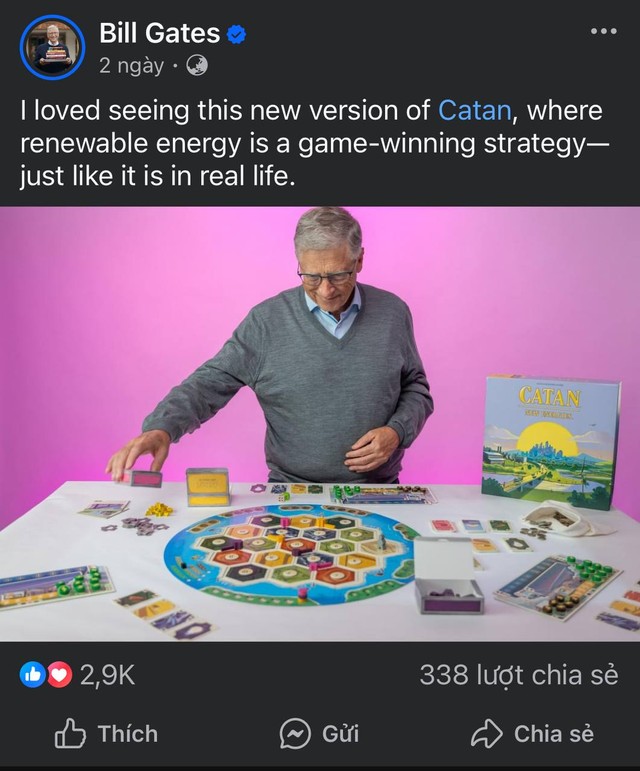 68 tuổi, Bill Gates vẫn mê chơi board game- Ảnh 1.