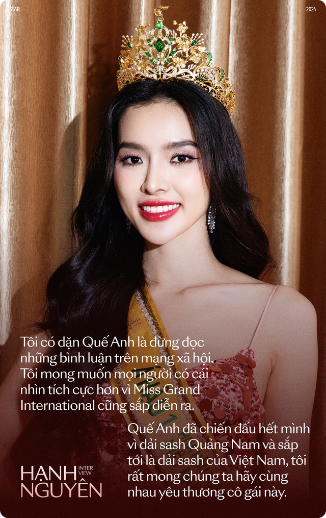 Á hậu Miss Grand Hạnh Nguyên: 