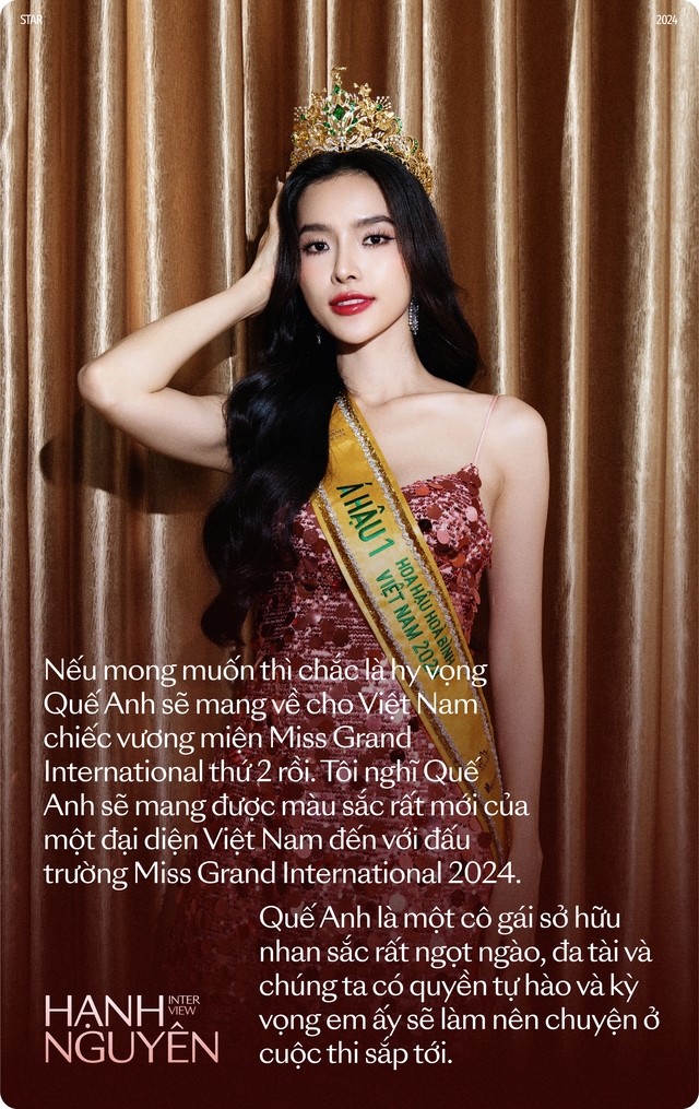 Á hậu Miss Grand Hạnh Nguyên: "Tôi dặn dò Quế Anh đừng đọc bình luận trên mạng"- Ảnh 9.