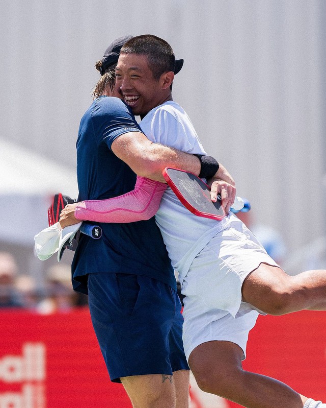 "Thần đồng pickleball" Quang Dương lên ngôi vô địch thế giới- Ảnh 2.