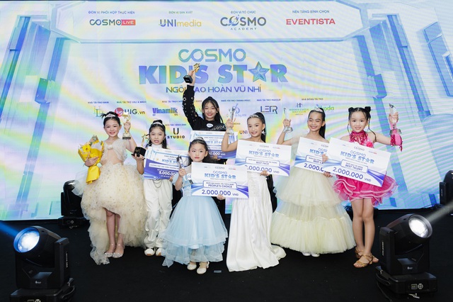 Linh Nhi và Bảo Ngọc xuất sắc giành quán quân “Cosmo Kid’s Star - Ngôi Sao Hoàn Vũ Nhí” mùa đầu tiên- Ảnh 5.