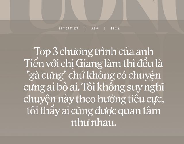 MIQVN Tường San: "Chị Hương Giang và anh Tiến có quy tắc riêng, khi làm việc cần biết chuyện gì nên và không nên làm"- Ảnh 5.