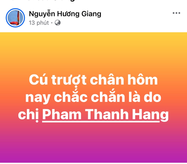 Hương Giang đổ lỗi cho Thanh Hằng sau cú trượt té trên sóng trực tiếp- Ảnh 5.