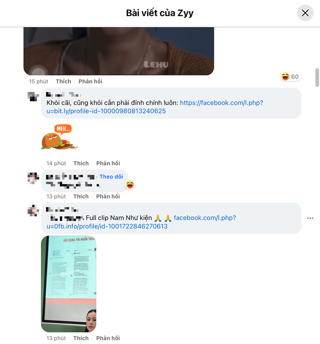 Sự thật về loạt link "full clip Nam Thư" đang được chia sẻ rầm rộ trên mạng xã hội- Ảnh 2.