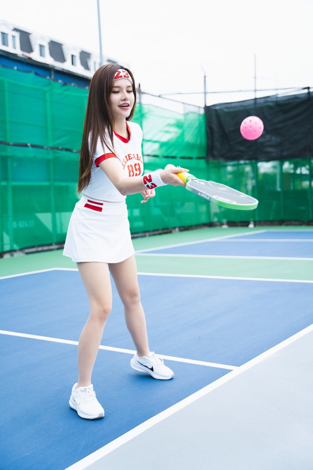 Lên sân Pickleball gặp "hot girl mặc đẹp sống ảo": Làm màu vài buổi đã giảm vèo 2kg- Ảnh 10.