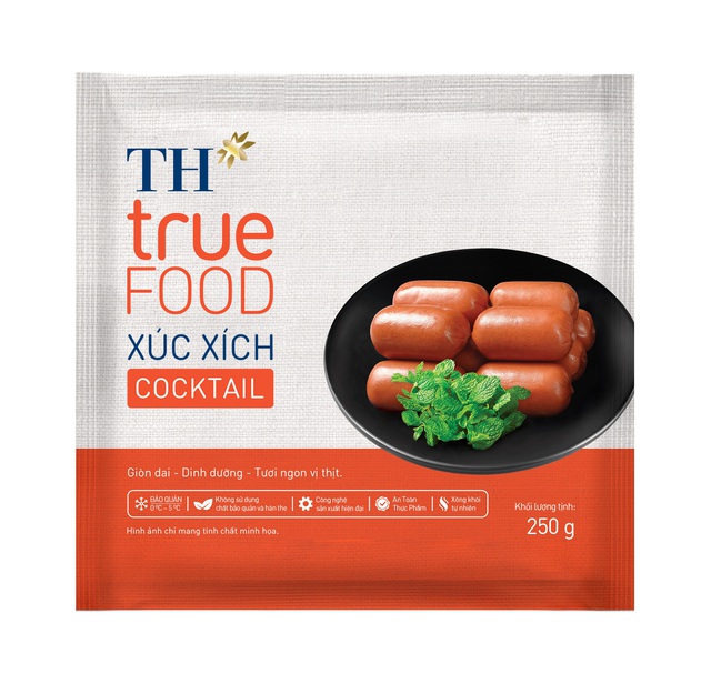 2 "tân binh" xúc xích TH true FOOD: Không hàn the, không chất bảo quản vẫn giòn dai mê hoặc- Ảnh 2.