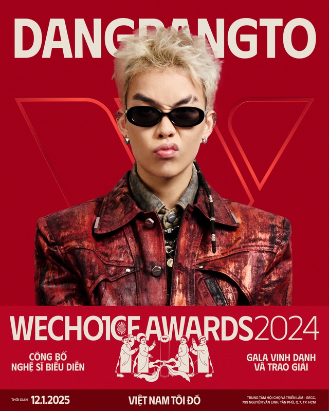 Dàn line-up trình diễn Gala WeChoice Awards 2024: Gần 40 nghệ sĩ hàng đầu, Chị Đẹp - rapper “tinh hoa hội tụ”!- Ảnh 10.