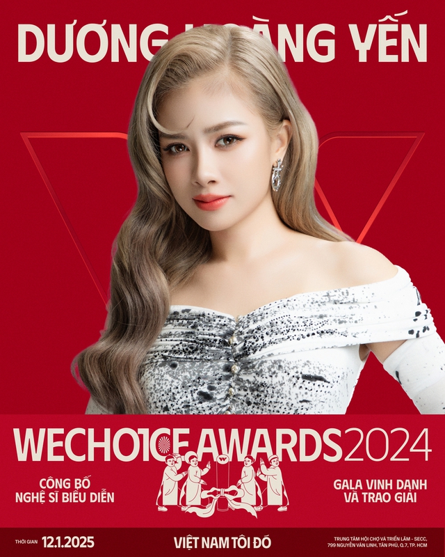 Dàn line-up trình diễn Gala WeChoice Awards 2024: Gần 40 nghệ sĩ hàng đầu, Chị Đẹp - rapper “tinh hoa hội tụ”!- Ảnh 5.