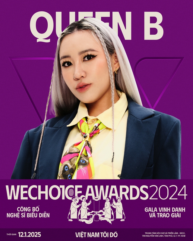 Công bố thêm 8 nghệ sĩ trình diễn tại Gala WeChoice 2024: “Bộ 3 slay” tlinh, Pháo, Pháp Kiều cùng dàn rapper siêu ngầu đổ bộ!- Ảnh 7.