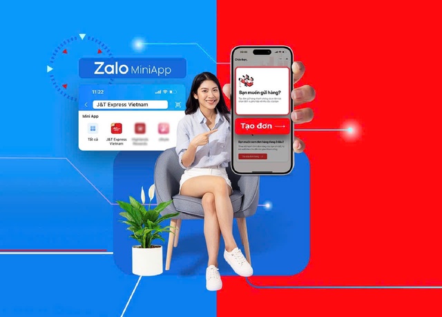J&T Express ra mắt Mini App tr&ecirc;n Zalo: Giải ph&aacute;p thuận tiện để đặt v&agrave; tra cứu đơn h&agrave;ng- Ảnh 1.