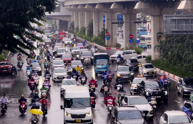 Cảnh tượng ở Hà Nội sáng 14/10- Ảnh 10.