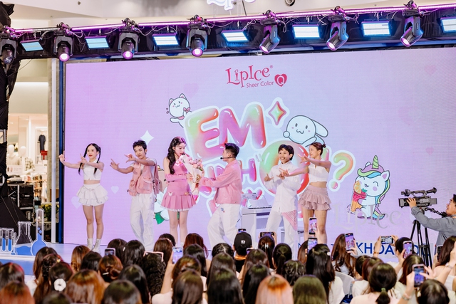 Quang H&ugrave;ng MasterD, Lọ Lem & Mai Ch&iacute; C&ocirc;ng khiến Gen Z b&ugrave;ng nổ trong sự kiện &ldquo;LipIce - N&acirc;ng tầm khoa học, dưỡng m&ocirc;i tốt hơn&rdquo;- Ảnh 9.