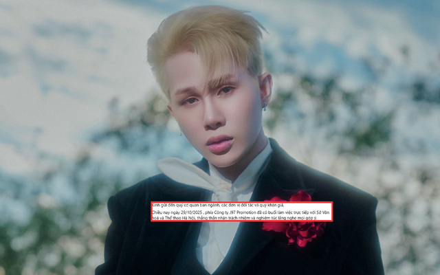 Jack - J97 bất ngờ tuyên bố tạm dừng hoạt động- Ảnh 1. Jack - J97 bất ngờ tuyên bố tạm dừng hoạt động- Ảnh 1.