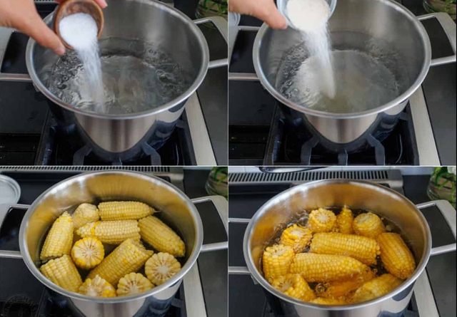 Tại sao nên thêm muối mà KHÔNG PHẢI ĐƯỜNG khi luộc ngô? Có 3 sự thật bất ngờ- Ảnh 3.