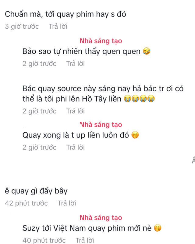 HOT: Bắt gặp Suzy và Kim Seon Ho quay phim ở Hồ Tây, nhan sắc ngoài đời mới là điều gây sốc- Ảnh 3.