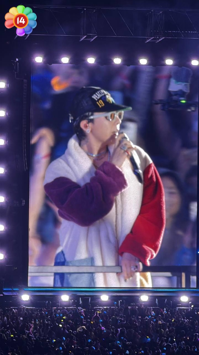 G-DRAGON cởi &aacute;o diễn kết m&agrave;n, biển fanchant 