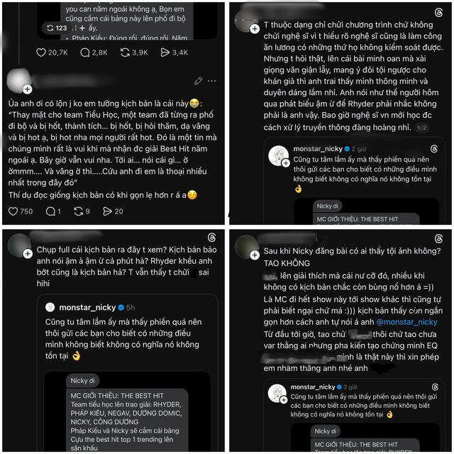 Cùng bị chê vô duyên khi lên trao giải tại Chung kết Say Hi, NICKY có cách xử lý thua hẳn HURRYKNG- Ảnh 3.