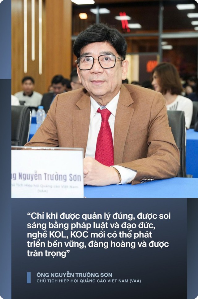 Chủ tịch Hiệp hội Quảng cáo Việt Nam: "KOL, KOC có quyền hỏi ngược lại nhãn hàng để tự đi kiểm định"- Ảnh 2.