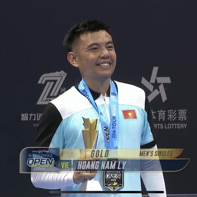 Rạng danh pickleball Việt Nam: Lý Hoàng Nam đánh bại Jack để lên ngôi vô địch PPA Tour Asia- Ảnh 4. Rạng danh pickleball Việt Nam: Lý Hoàng Nam đánh bại Jack để lên ngôi vô địch PPA Tour Asia- Ảnh 4.