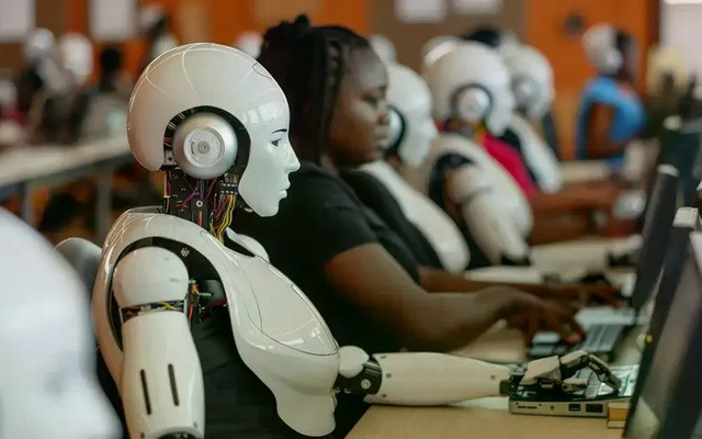 "Cha đẻ của AI" cảnh báo về tình trạng thất nghiệp hàng loạt- Ảnh 1.