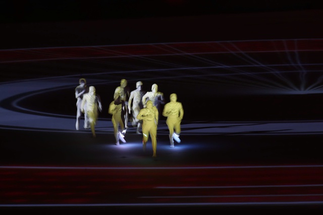 Khai mạc SEA Games 33: Lễ hội &aacute;nh s&aacute;ng v&agrave; sắc m&agrave;u, m&agrave;n biểu diễn m&ocirc; t&ocirc; nước b&ugrave;ng nổ- Ảnh 4.