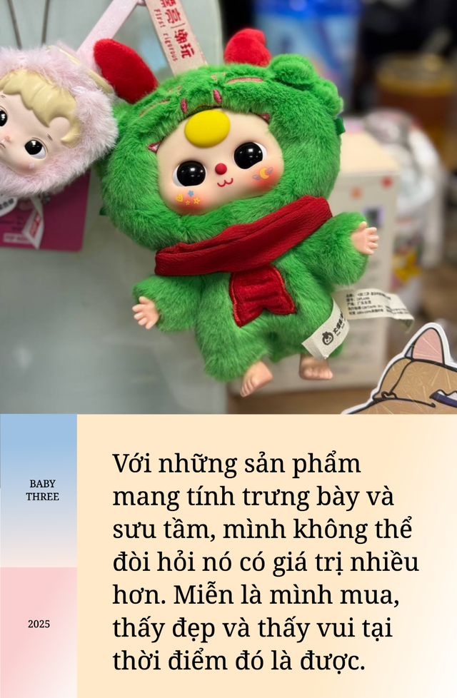 Chi 10 triệu - hơn cả chỉ vàng để mua Baby Three "xoá" phiền muộn, Gen Z: Chúng tôi FOMO nhưng không thấy phí tiền- Ảnh 5.