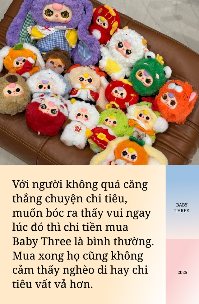 Chi 10 triệu - hơn cả chỉ vàng để mua Baby Three "xoá" phiền muộn, Gen Z: Chúng tôi FOMO nhưng không thấy phí tiền- Ảnh 3.