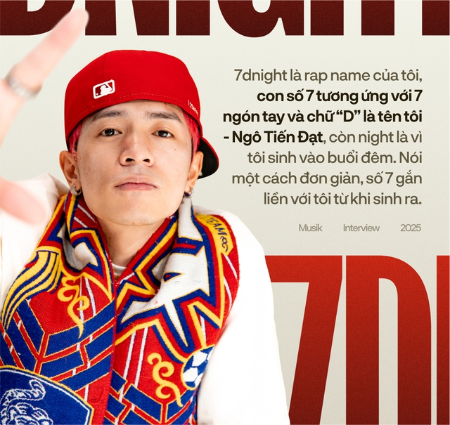 7dnight - Rapper 7 ngón tay sở hữu hit tỷ view: “Tôi không sợ bài hát của mình bị hiểu lầm là nhạc Kpop. Tôi là một rapper người Việt”- Ảnh 4.