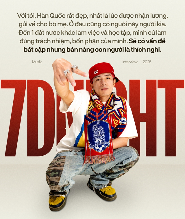 7dnight - Rapper 7 ngón tay sở hữu hit tỷ view: “Tôi không sợ bài hát của mình bị hiểu lầm là nhạc Kpop. Tôi là một rapper người Việt”- Ảnh 6.