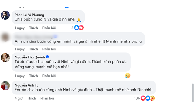 Sao nam Vbiz thông báo bố đẻ qua đời đầu năm, Anh Tú - Ái Phương cùng dàn sao đồng loạt chia buồn- Ảnh 4.