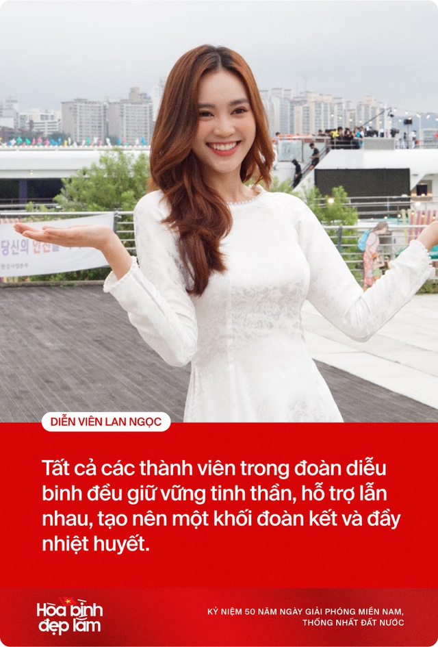 Thanh Thủy, Lan Ngọc, Thúy Ngân và dàn nghệ sĩ Việt tham gia diễu hành ngày 30/4: "Hòa bình đẹp như nụ cười của người dân khi nhìn thấy từng khối diễu binh, diễu hành!"- Ảnh 3. Thanh Thủy, Lan Ngọc, Thúy Ngân và dàn nghệ sĩ Việt tham gia diễu hành ngày 30/4: "Hòa bình đẹp như nụ cười của người dân khi nhìn thấy từng khối diễu binh, diễu hành!"- Ảnh 3.