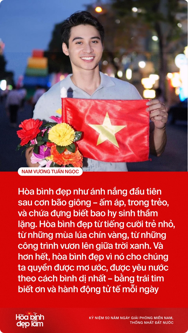 Thanh Thủy, Lan Ngọc, Thúy Ngân và dàn nghệ sĩ Việt tham gia diễu hành ngày 30/4: "Hòa bình đẹp như nụ cười của người dân khi nhìn thấy từng khối diễu binh, diễu hành!"- Ảnh 12. Thanh Thủy, Lan Ngọc, Thúy Ngân và dàn nghệ sĩ Việt tham gia diễu hành ngày 30/4: "Hòa bình đẹp như nụ cười của người dân khi nhìn thấy từng khối diễu binh, diễu hành!"- Ảnh 12.