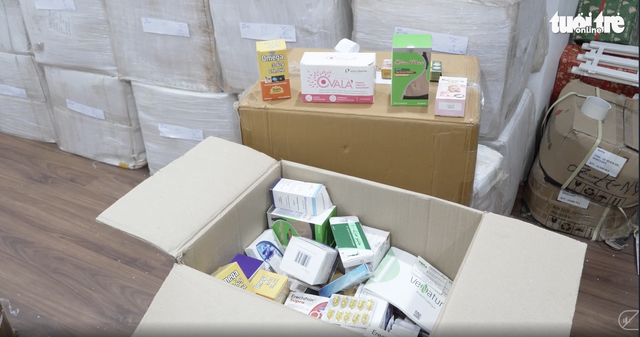 Cận cảnh hơn 100 tấn thuốc tân dược, thực phẩm chức năng giả do Phạm Ngọc Tiến và vợ cầm đầu- Ảnh 9.