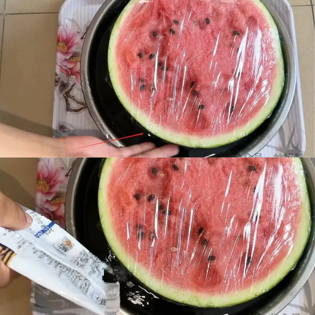 Tôi ngỡ ngàng với mẹo giữ dưa hấu đã bổ tươi ngon cả tuần không cần tủ lạnh từ người nông dân già!- Ảnh 1.