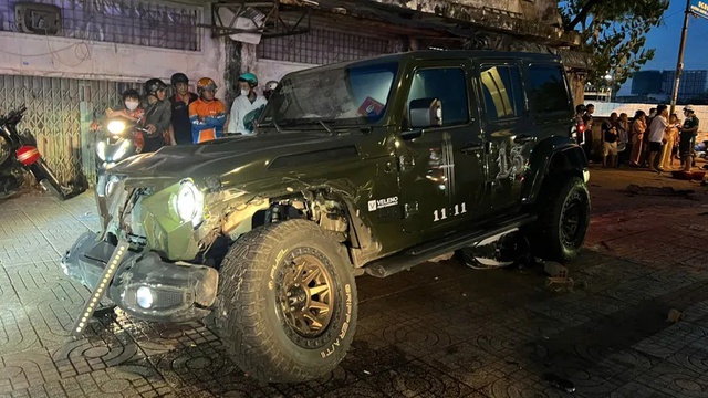 Lời khai của tài xế xe Jeep tông tử vong 2 mẹ con ở TP.HCM: Kết quả xét nghiệm máu và ma tuý ra sao?- Ảnh 1.