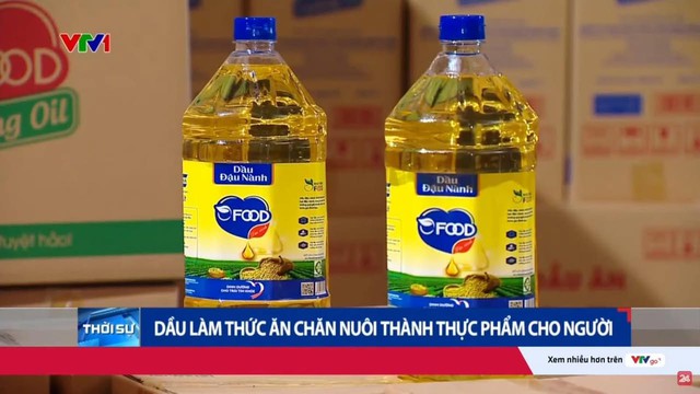 Cận cảnh dây chuyền "hô biến" dầu dùng cho thức ăn chăn nuôi thành dầu ăn cho người tại Công ty Nhật Minh Food- Ảnh 1.