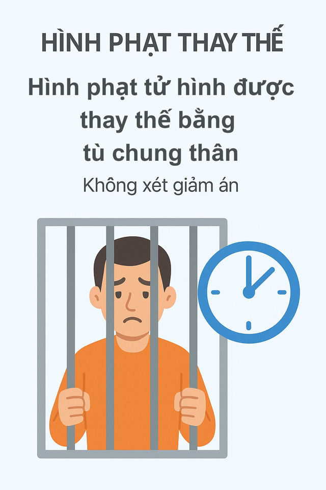 Từ ngày 1/7/2025, 8 tội danh không còn án tử hình, thay thế bằng hình phạt nào?- Ảnh 3.