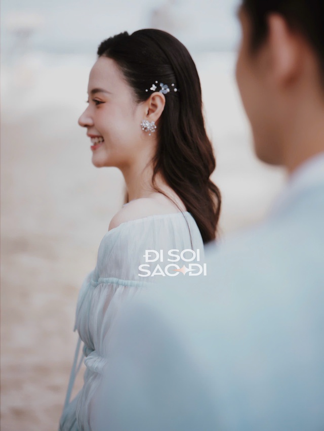 "Tiệc cưới lần 2" của Midu: Cặp đôi phát "vũ trụ cẩu lương", thiếu gia Minh Đạt si mê vợ ra mặt!- Ảnh 8.