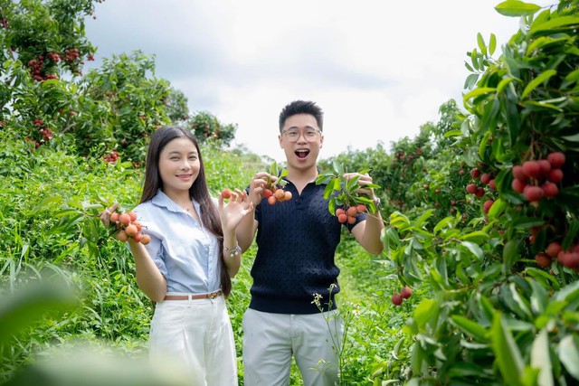 Dàn Content Creator đình đám "đổ bộ" vườn Vải Lục Ngạn, chuyện gì xảy ra?- Ảnh 3.