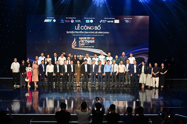HTV công bố Sự kiện “MADE BY VIETNAM DAY 2025 – Dấu ấn Thương hiệu Việt”- Ảnh 1.